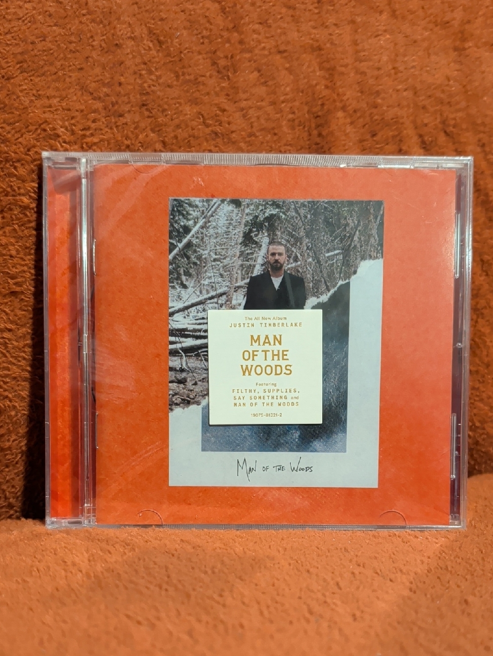 Justin Timberlake - Man of the Woods CD (Orange Cover)